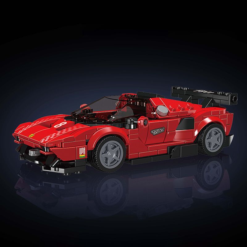 MouldKing 27069 Mould King 27069 SIÊU XE P80C bộ đồ chơi xếp lắp ráp ghép mô hình Speed Champions Racing Cars Đua Xe Công Thức 449 khối