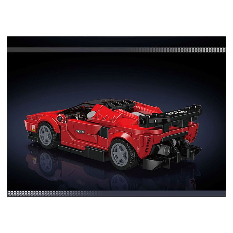 MouldKing 27069 Mould King 27069 SIÊU XE P80C bộ đồ chơi xếp lắp ráp ghép mô hình Speed Champions Racing Cars Đua Xe Công Thức 449 khối