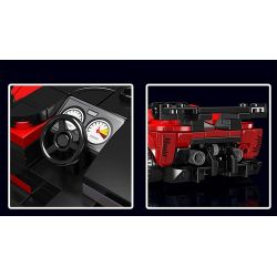 MouldKing 27069 Mould King 27069 SIÊU XE P80C bộ đồ chơi xếp lắp ráp ghép mô hình Speed Champions Racing Cars Đua Xe Công Thức 449 khối