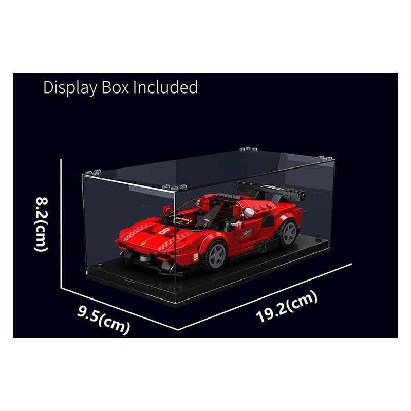 MouldKing 27069 Mould King 27069 SIÊU XE P80C bộ đồ chơi xếp lắp ráp ghép mô hình Speed Champions Racing Cars Đua Xe Công Thức 449 khối