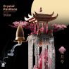 EMUE EM0016 0016 MẠNH LƯU LY FUYUE PAVILION bộ đồ chơi xếp lắp ráp ghép mô hình Arts & Crafts CRYSTAL PAVILIONS