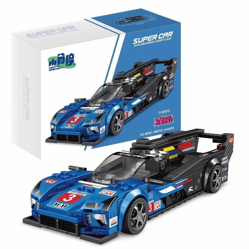 Lego small angle JD062 Xếp hình lắp ráp ghép mô hình Le Mans Cadillac