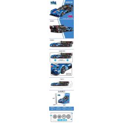 SMALL ANGLE JD062 LE MANS CADILLAC bộ đồ chơi xếp lắp ráp ghép mô hình Speed Champions Racing Cars Đua Xe Công Thức 294 khối