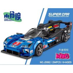 SMALL ANGLE JD062 LE MANS CADILLAC bộ đồ chơi xếp lắp ráp ghép mô hình Speed Champions Racing Cars Đua Xe Công Thức 294 khối