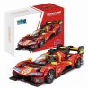 SMALL ANGLE JD060 FERRARI LE MANS bộ đồ chơi xếp lắp ráp ghép mô hình Speed Champions Racing Cars Đua Xe Công Thức 311 khối