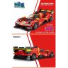 SMALL ANGLE JD060 FERRARI LE MANS bộ đồ chơi xếp lắp ráp ghép mô hình Speed Champions Racing Cars Đua Xe Công Thức 311 khối