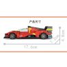 SMALL ANGLE JD060 FERRARI LE MANS bộ đồ chơi xếp lắp ráp ghép mô hình Speed Champions Racing Cars Đua Xe Công Thức 311 khối