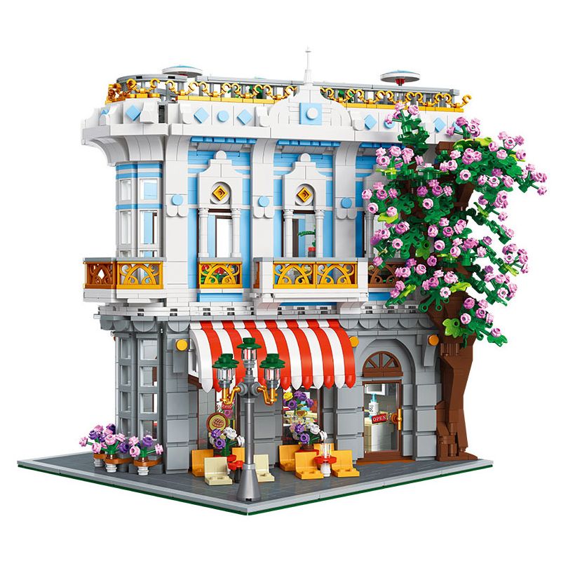 Lego JIESTAR 89109 Sakura Restaurant Xếp hình lắp ráp ghép mô hình Nhà hàng Sakura