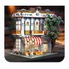 JIESTAR 89109 NHÀ HÀNG SAKURA bộ đồ chơi xếp lắp ráp ghép mô hình SAKURA RESTAURANT 3725 khối