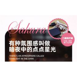 JIESTAR 89109 NHÀ HÀNG SAKURA bộ đồ chơi xếp lắp ráp ghép mô hình SAKURA RESTAURANT 3725 khối