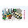 JIESTAR 89109 NHÀ HÀNG SAKURA bộ đồ chơi xếp lắp ráp ghép mô hình SAKURA RESTAURANT 3725 khối
