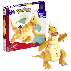 MEGA BLOKS HKT25 POKÉMON DRAGONITE bộ đồ chơi xếp lắp ráp ghép mô hình Movie & Game Phim Và Trò Chơi 387 khối
