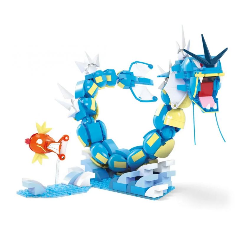  Mega Bloks HNT95 Pokémon Magikarp Evolution Set Xếp hình lắp ráp ghép mô hình Pokémon: Bộ tiến hóa Magikarp