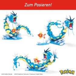 MEGA BLOKS HNT95 POKÉMON BỘ TIẾN HÓA MAGIKARP bộ đồ chơi xếp lắp ráp ghép mô hình Movie & Game POKÉMON MAGIKARP EVOLUTION SET Phim Và Trò Chơi 411 khối