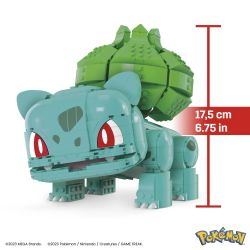 MEGA BLOKS HNT96 POKÉMON BÓNG ĐÈN bộ đồ chơi xếp lắp ráp ghép mô hình Movie & Game POKÉMON JUMBO BULBASAUR Phim Và Trò Chơi 789 khối