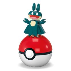 MEGA BLOKS HKT24 POKÉMON BÓNG 8 LOẠI bộ đồ chơi xếp lắp ráp ghép mô hình Movie & Game POKÉMON TRAINER 8 PACK Phim Và Trò Chơi 189 khối