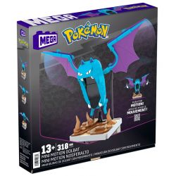 MEGA BLOKS HTH72 POKÉMON DƠI MIỆNG RỘNG bộ đồ chơi xếp lắp ráp ghép mô hình Movie & Game POKÉMON MINI MOTION GOLBAT Phim Và Trò Chơi 318 khối