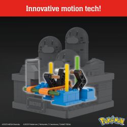 MEGA BLOKS HTH73 POKÉMON BA CON CHUỘT NĂNG ĐỘNG bộ đồ chơi xếp lắp ráp ghép mô hình Movie & Game POKÉMON MINI MOTION DUGTRIO Phim Và Trò Chơi 350 khối