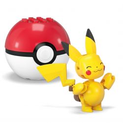 MEGA BLOKS HXP12 POKÉMON PIKACHU VÀ SUPERBAT bộ đồ chơi xếp lắp ráp ghép mô hình Movie & Game POKÉMON PIKACHU & ZUBAT Phim Và Trò Chơi 40 khối