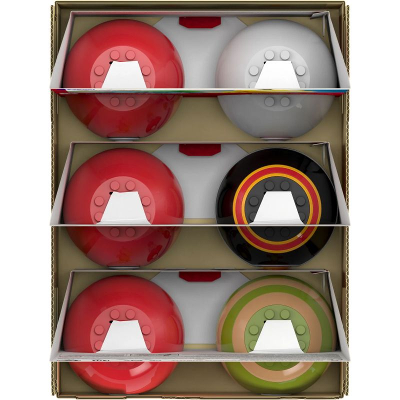 MEGA BLOKS HXP11 POKÉMON BÓNG bộ đồ chơi xếp lắp ráp ghép mô hình Movie & Game POKÉMON BALL 2-PACK Phim Và Trò Chơi 143 khối