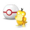 MEGA BLOKS HXP14 POKÉMON BULBASAUR VÀ VỊT CON bộ đồ chơi xếp lắp ráp ghép mô hình Movie & Game POKÉMON BULBASAUR & PSYDUCK Phim Và Trò Chơi 63 khối