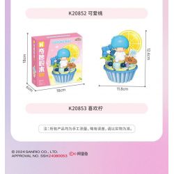 KEEPPLEY K20853 20853 NHƯ CHANH bộ đồ chơi xếp lắp ráp ghép mô hình Girl LITTLETWINSTARS Con Gái 123 khối