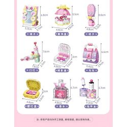 KEEPPLEY 35020 PINPINLE KHOẢNH KHẮC ĐẸP HỘP MÙ bộ đồ chơi xếp lắp ráp ghép mô hình Girl Con Gái