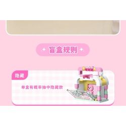 KEEPPLEY 35020 PINPINLE KHOẢNH KHẮC ĐẸP HỘP MÙ bộ đồ chơi xếp lắp ráp ghép mô hình Girl Con Gái