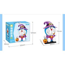 KEEPPLEY K20418 20418 ĐÔRÊMON TRƯỢT TUYẾT bộ đồ chơi xếp lắp ráp ghép mô hình Movie & Game Phim Và Trò Chơi 74 khối