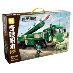 KEEPPLEY 25007 PEACE RELOADED SIÊU XE TÊN LỬA bộ đồ chơi xếp lắp ráp ghép mô hình Military Army Quân Sự Bộ Đội 1016 khối
