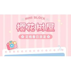 LOZ 1381 COCO KHINH KHÍ CẦU SAKURA bộ đồ chơi xếp lắp ráp ghép mô hình HOT AIR BALLOON 1149 khối