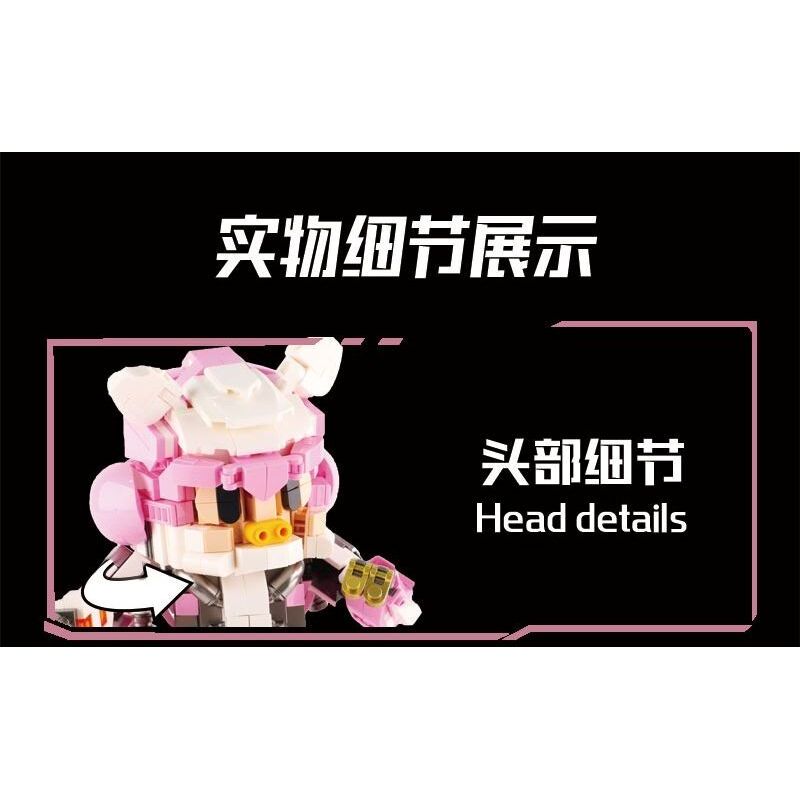 WANGAO 288065 CUNG HOÀNG ĐẠO LỢN bộ đồ chơi xếp lắp ráp ghép mô hình