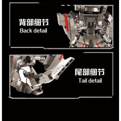 WANGAO 288064 CUNG HOÀNG ĐẠO CHÓ bộ đồ chơi xếp lắp ráp ghép mô hình