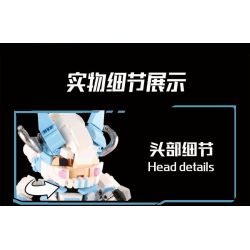 WANGAO 288061 CUNG HOÀNG ĐẠO CỪU NGỤY bộ đồ chơi xếp lắp ráp ghép mô hình