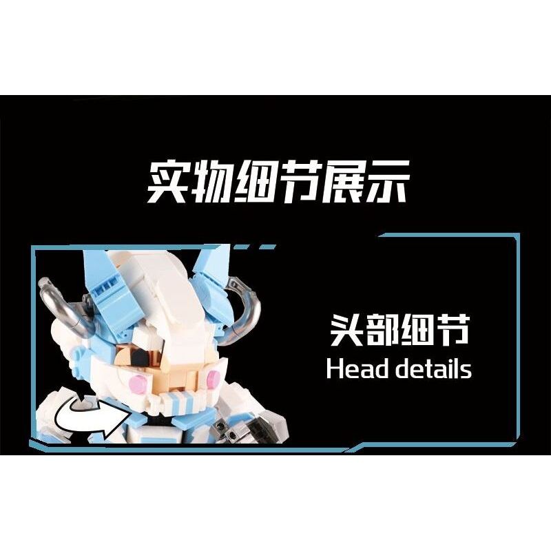 WANGAO 288061 CUNG HOÀNG ĐẠO CỪU NGỤY bộ đồ chơi xếp lắp ráp ghép mô hình