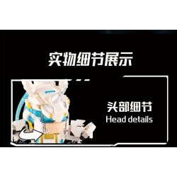 WANGAO 288060 CUNG HOÀNG ĐẠO NGỰA NGÔ bộ đồ chơi xếp lắp ráp ghép mô hình