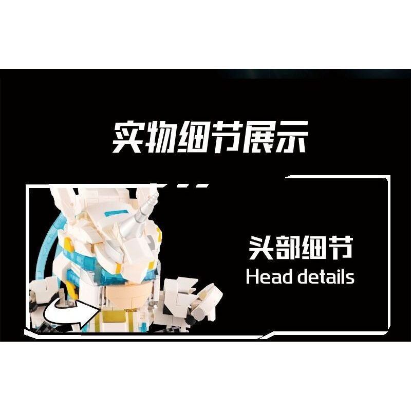 WANGAO 288060 CUNG HOÀNG ĐẠO NGỰA NGÔ bộ đồ chơi xếp lắp ráp ghép mô hình