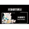 WANGAO 288060 CUNG HOÀNG ĐẠO NGỰA NGÔ bộ đồ chơi xếp lắp ráp ghép mô hình