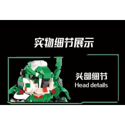 WANGAO 288059 CUNG HOÀNG ĐẠO TRUNG QUỐC RẮN bộ đồ chơi xếp lắp ráp ghép mô hình