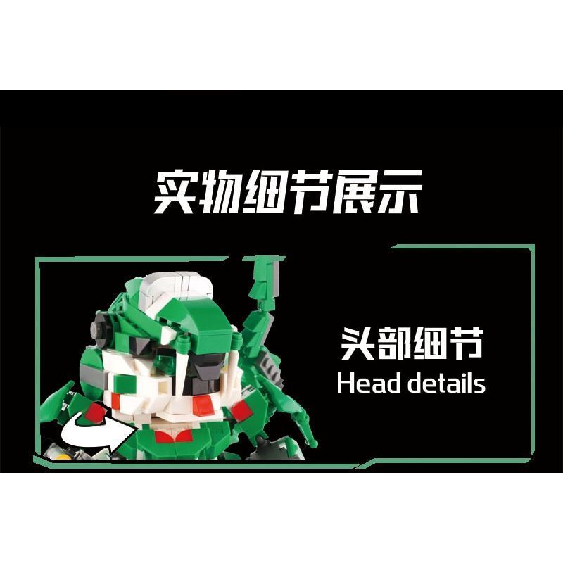 WANGAO 288059 CUNG HOÀNG ĐẠO TRUNG QUỐC RẮN bộ đồ chơi xếp lắp ráp ghép mô hình