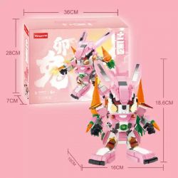 WANGAO 288057 CUNG HOÀNG ĐẠO THỎ bộ đồ chơi xếp lắp ráp ghép mô hình