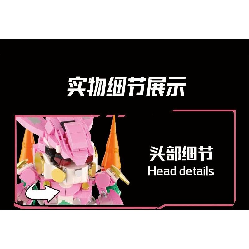 WANGAO 288057 CUNG HOÀNG ĐẠO THỎ bộ đồ chơi xếp lắp ráp ghép mô hình