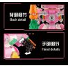 WANGAO 288057 CUNG HOÀNG ĐẠO THỎ bộ đồ chơi xếp lắp ráp ghép mô hình