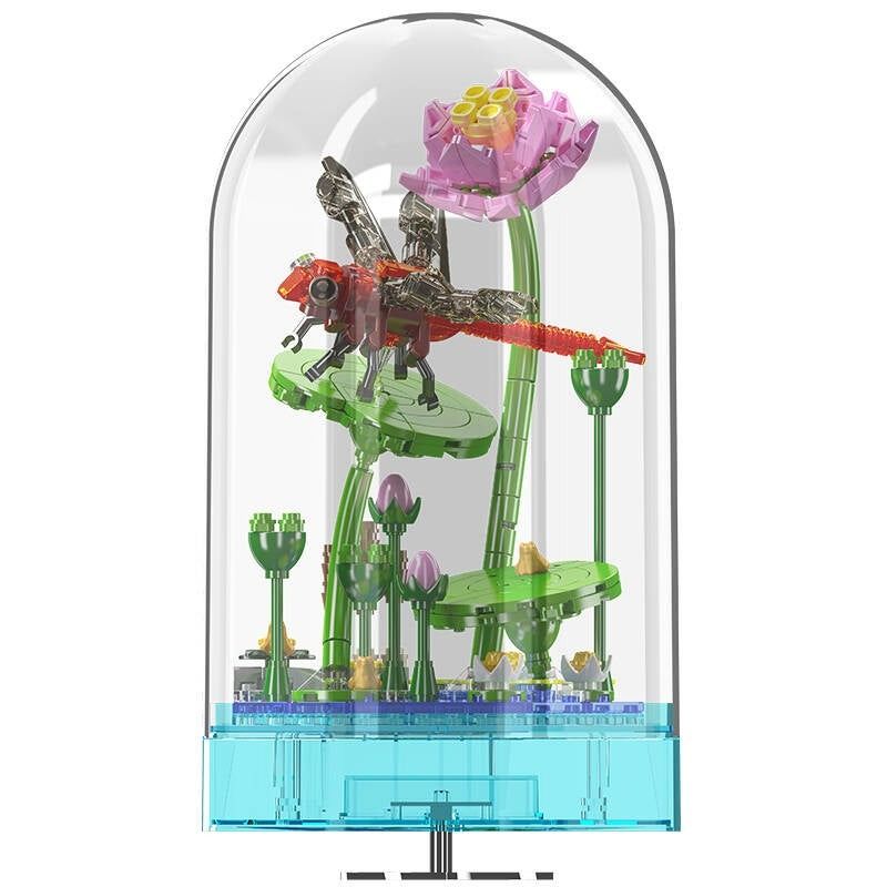 MouldKing 10106 Mould King 10106 THẾ GIỚI CÔN TRÙNG CHUỒN bộ đồ chơi xếp lắp ráp ghép mô hình INSECT WORLD 396 khối