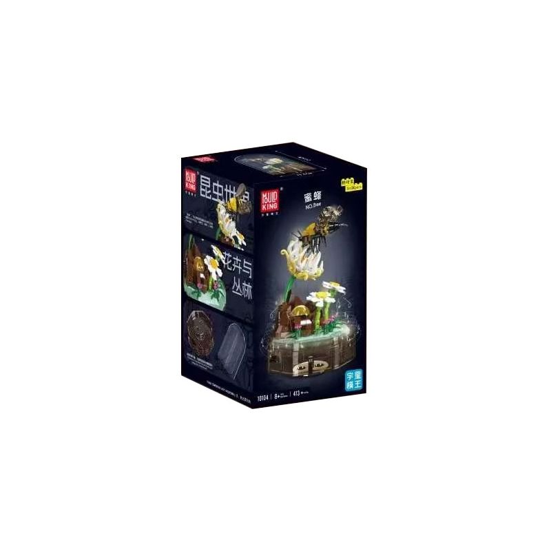 MouldKing 10104 Mould King 10104 THẾ GIỚI CÔN TRÙNG ONG bộ đồ chơi xếp lắp ráp ghép mô hình INSECT WORLD 413 khối