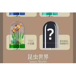 MouldKing 10104 Mould King 10104 THẾ GIỚI CÔN TRÙNG ONG bộ đồ chơi xếp lắp ráp ghép mô hình INSECT WORLD 413 khối