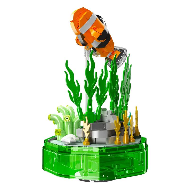 Lego MouldKing 10102 Underwater World Xếp hình lắp ráp ghép mô hình Thế giới dưới nước: Cá hề