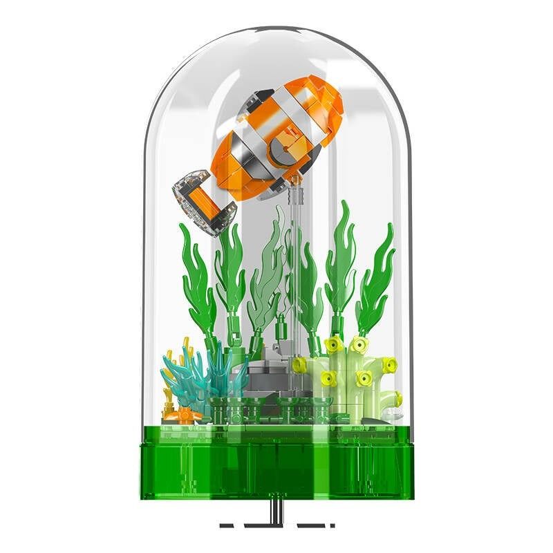 MouldKing 10102 Mould King 10102 THẾ GIỚI DƯỚI NƯỚC CÁ HỀ bộ đồ chơi xếp lắp ráp ghép mô hình UNDERWATER WORLD 426 khối