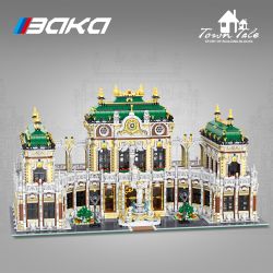BAKA TECHNOLOGY 33221 CUNG ĐIỆN SANG TRỌNG bộ đồ chơi xếp lắp ráp ghép mô hình Creator LUXURIOUS GRAND PALACE Sáng Tạo 11930 khối