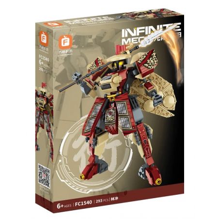 FORANGE FC1540 1540 MÁY THỦY HỬ MECHA FC1540 bộ đồ chơi xếp lắp ráp ghép mô hình 293 khối